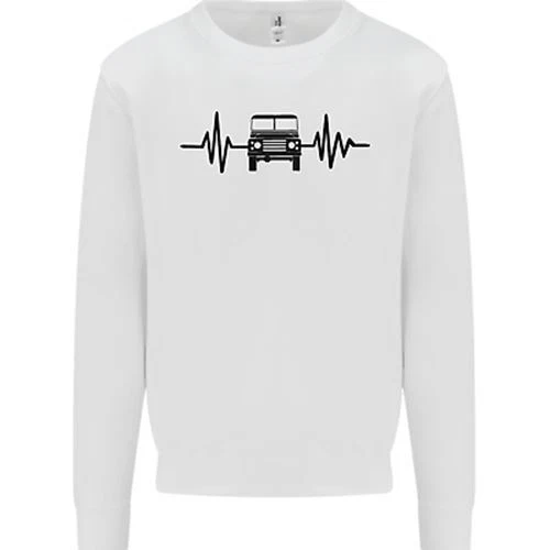 4X4 Cuore Beat Pulse Off Road Roading Bambini Felpa Maglione