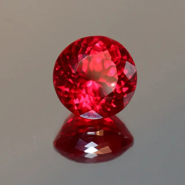 15,15 ct unbehandeltes Taubenblut, roter Rubin, runder, facettierter...