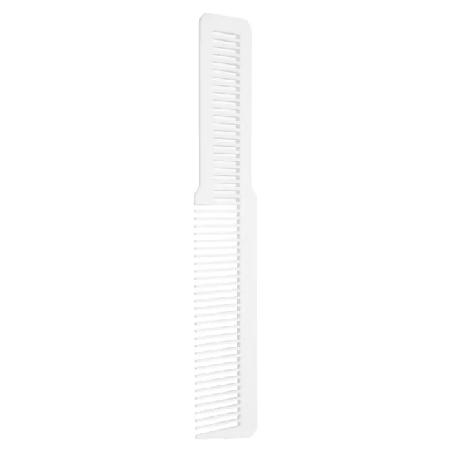 (white)Hair Comb Hairdressing Comb Rounded Comb Teeth Electroplating Process