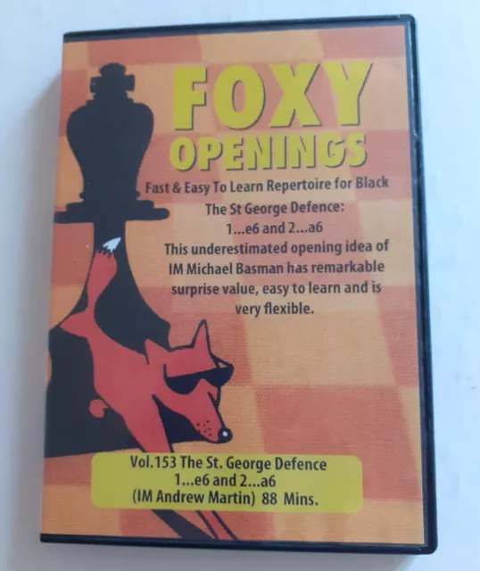 Foxy 133: The Unorthodox Caro-Kann Defense - Chess Opening Video DVD