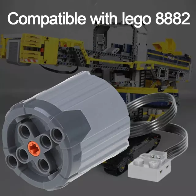 DHL Technik Power Functions Extra Large XL 8882 Motor Für Lego Block Ersatzteile 3