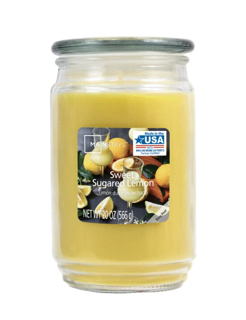 NEW Mainstays Scented Large Candle Jar Single Wick 1 Essences 20oz FREE SHIPPING
