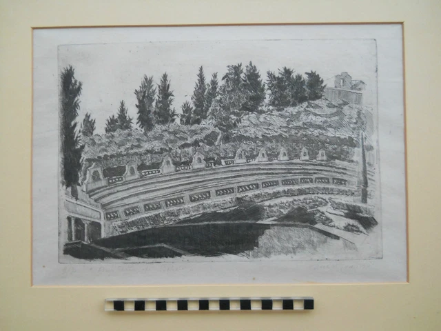 Firenze Anfiteatro di Boboli Osvaldo Tordi 1945