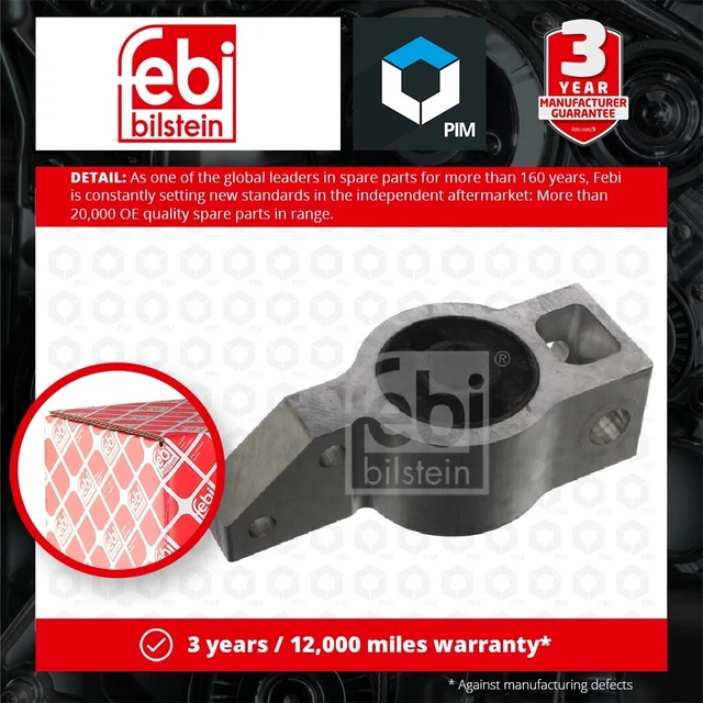 Wishbone / Control / Trailing Arm Bush 38662 Febi Mounting Suspension 1K0199231H