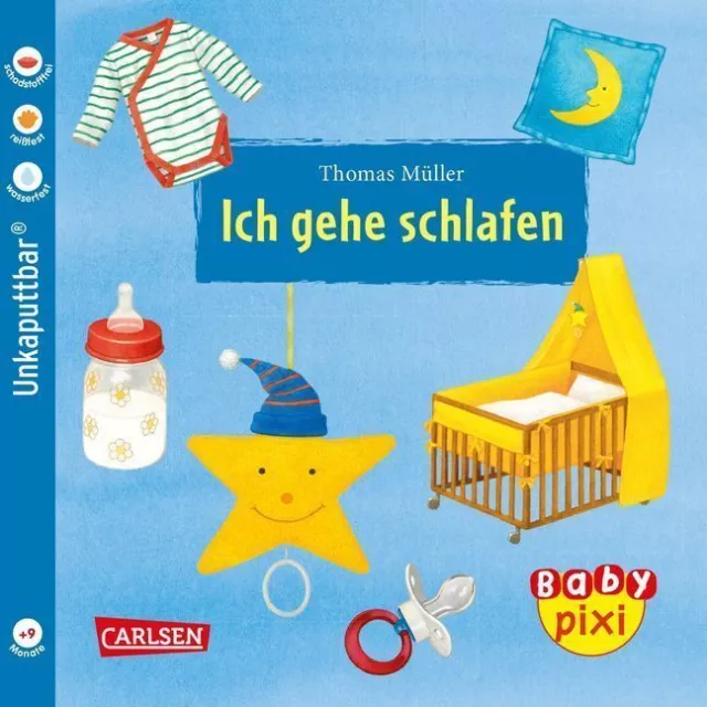 Baby Pixi (unkaputtbar) 51: Ich gehe schlafen | Thomas Müller | Broschüre | 2018