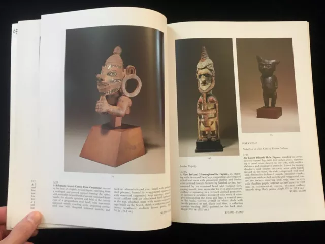 Sotheby's Important Tribal Art November 1991  Solomons  Sepik  Fang Reliquary