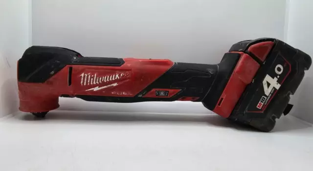 Milwaukee M18FMT 18V M18 FUEL Oscillating Multi Tool W/ 4Ah Battery