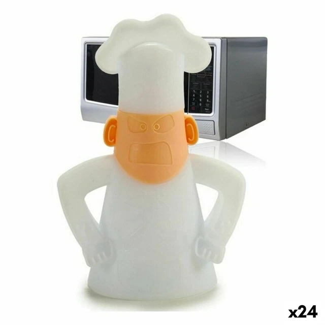 Limpiador de Microondas Cocinero Blanco Polipropileno [24 Unidades]