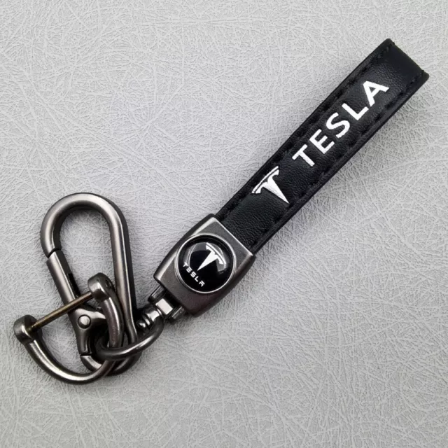 Tesla Model 3, Model X, and Model Y string key chain rope lanyard