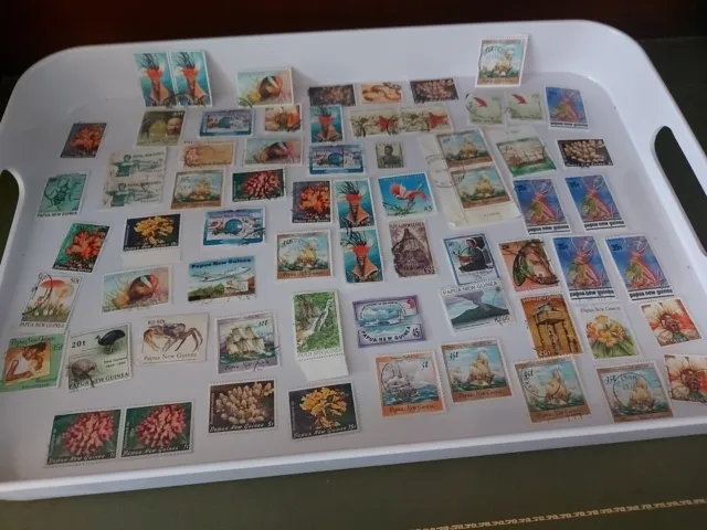 Collection Of Papua New Guinea Stamps. No1