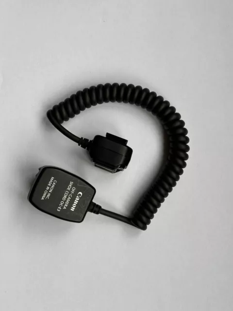 Canon OC-E3 off camera shoe cord for speedlite flash