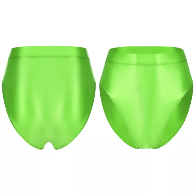WOMEN SHINY METALLIC Wet look undie Shorts Safety Underwear Short Pants  Panties $6.35 - PicClick