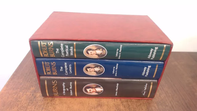 Robert Burns (3 Volume Set with Slipcase), James Mackay, Alloway