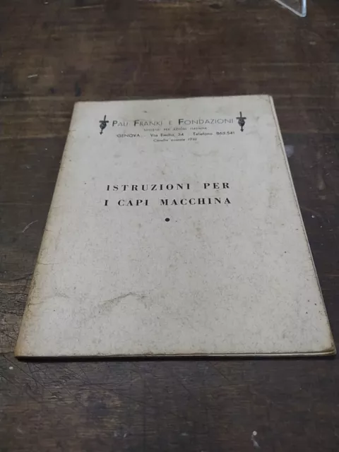 Istruzioni Per I Capi Macchina pali fondazioni ingegneria edilizia geologia