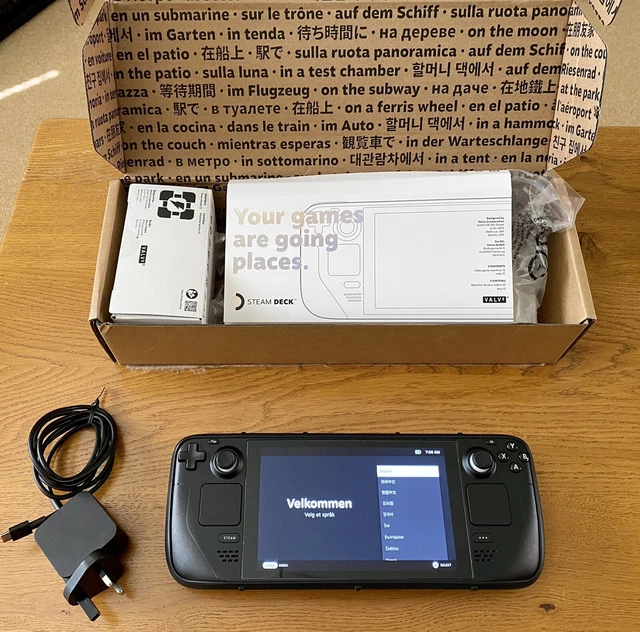 VALVE STEAM DECK 256GB Handheld Console Black £228.00 PicClick UK