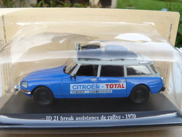 CITROEN  ID 21 BREAK RALLYE DE 1970 au 1/43 ème