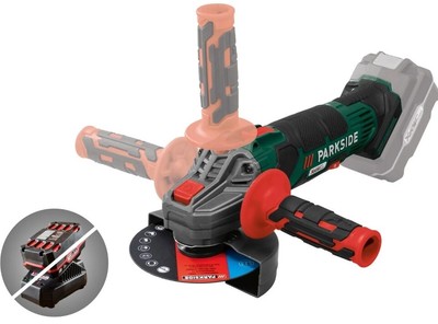 PARKSIDE CORDLESS ANGLE Grinder 125mm BARE UNIT ONLY PWSA 20-Li C3* £39 - View #11