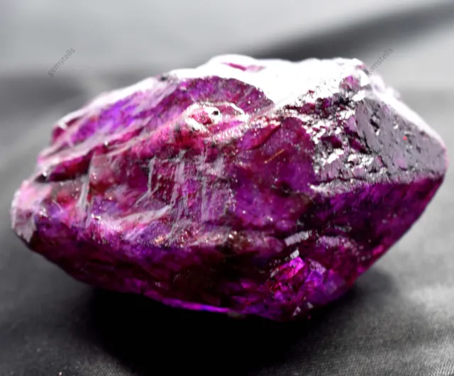 Purple 655.99 Ct CERTIFIED Gemstone Huge Size Natural Tanzanite Uncut Rough.