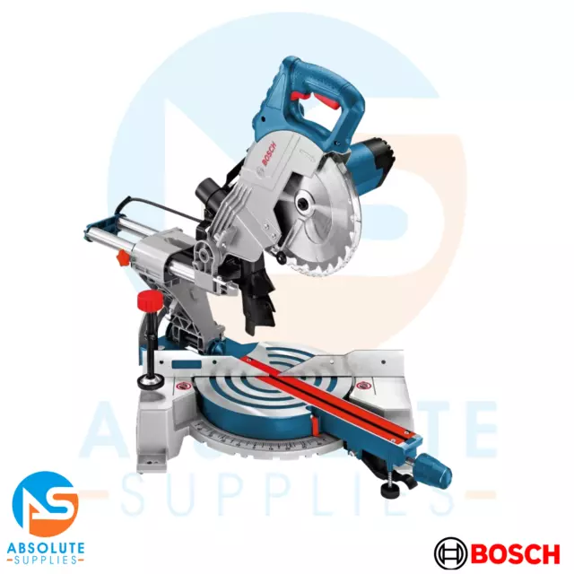 Bosch Professional 0601B19060 GCM 800 SJ Sliding Mitre Saw, 110V, 216mm Ø