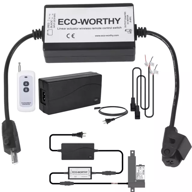 ECO LLC Linear Actuator Controller for Linear Motion Actuators DC Motor 12V Kit