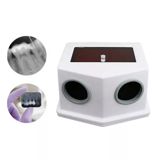 Portable Dental X-Ray Film Processor Developer Manual Washing Darkroom Box UPS