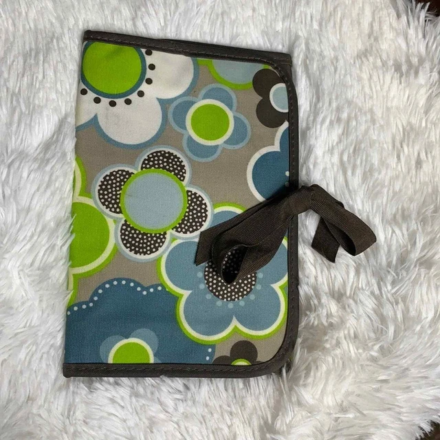 Thirty-one 31 Fold and Go Fold It Up 60's Floral Print Organizer