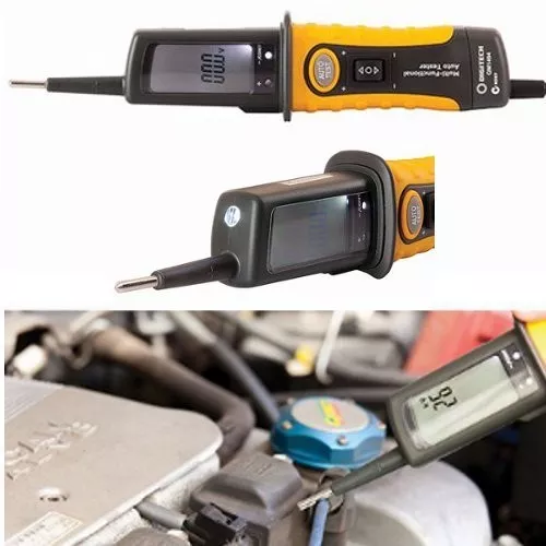 Circuit Tester Automotive Multi-Function with LCD Light 12V/24V Frequency New!