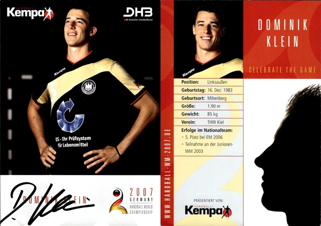 6944 Mikael Källman TUSEM Essen 90er Handball Autogrammkarte original signiert