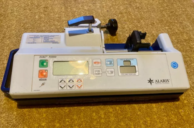 IVAC ALARIS P2000 - syringe Infusion pump - pousse seringue