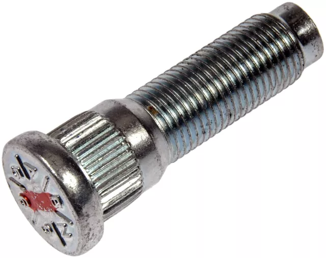 Dorman 610-569  1/2-20 Serrated Wheel Studs -0.627" Knurl, 1.9" Length -[Front]