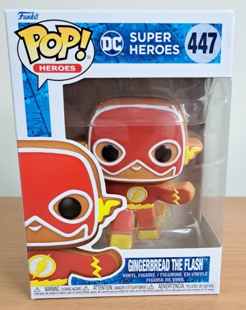 Funko Pop Vinyl Figure DC Super Heroes Gingerbread The Flash 447