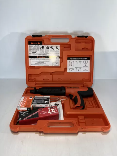 Ramset Cobra Plus .27 Caliber Powder Actuated Tool in Case with Fasteners