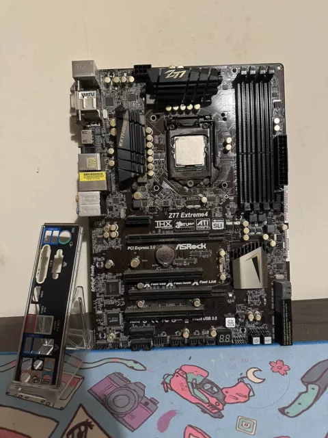 ASUS Z77 Extreme 4 + Intel Core I7 3770K Motherboard & CPU Bundle With IO Shield