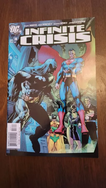 Infinite Crisis (2006) #3; 1st Jamie Reyes Blue Beetle; Jim Lee cover