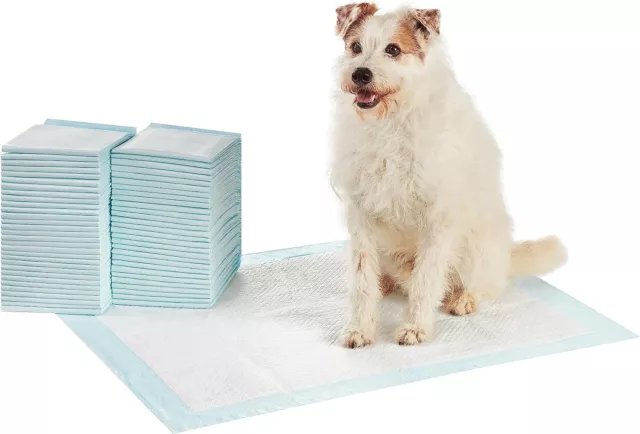 Amazon Basics Dog and Puppy Pee Pads X-Large, 28 x 34 Inch - Pack of 60