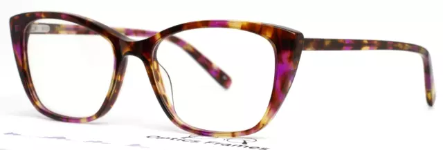 UNBRANDED WC2020-11 Pink Tortoise Womens Cat Eye Eyeglasses 51-16-135 B:38