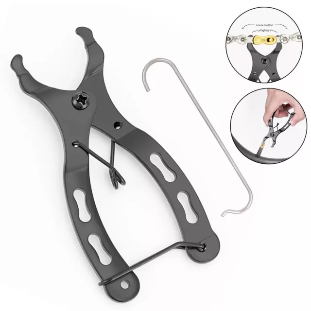 Bicycle Mini Chain Pliers Quick Link Clamp Bike Magic-Buckle Removal Tool