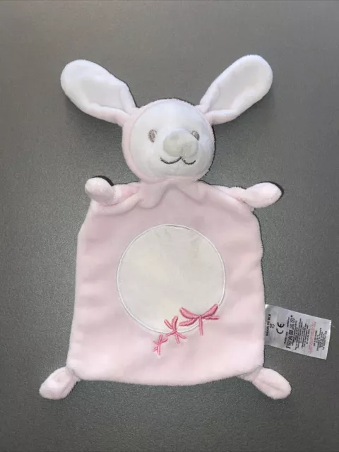 Doudou Plat Z Kidiliz Z Grain De Ble Lapin Rose Blanc Libellule