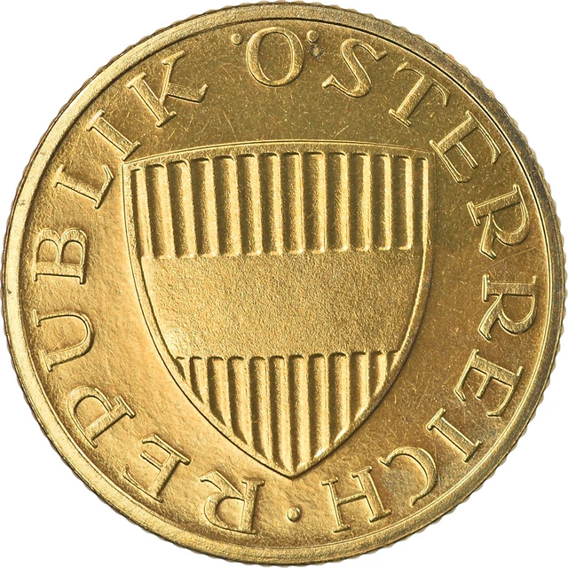 [#915569] Coin, Austria, 50 Groschen, 1989, Proof, MS, Aluminum-Bronze, K