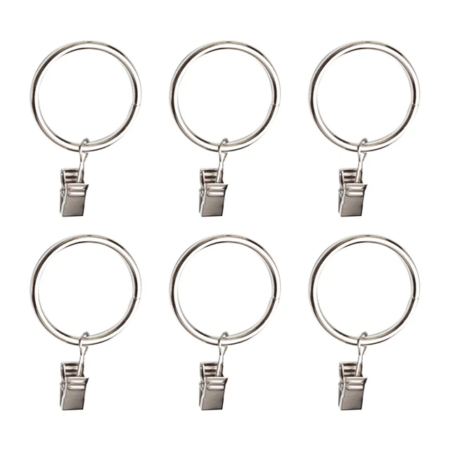 Curtain Rings Clips Curtain Clip Metal Clips Heavy Duty Hanger Hooks Decorate