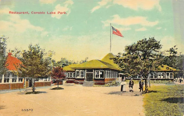 Salem Nh ~ Canobie Lac Amusement Park-Lot De 2 Cartes Postales~Promenade & 3