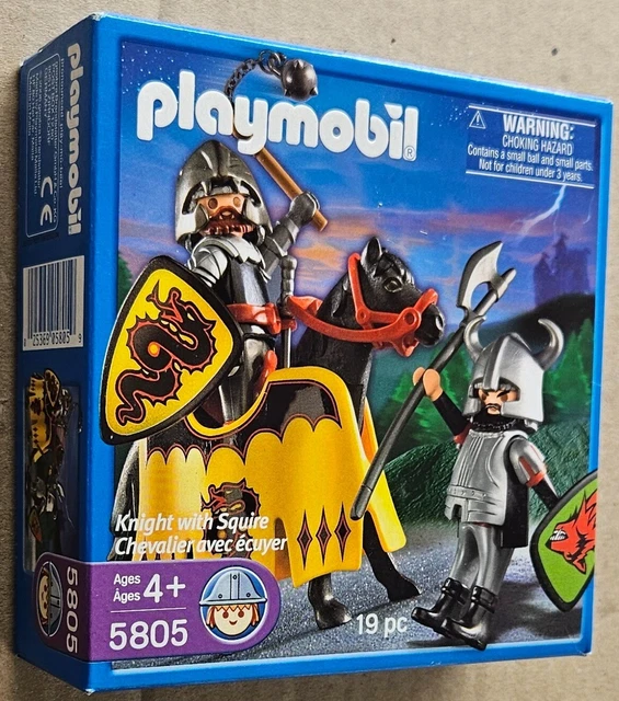 Playmobil PEZ Chevalier Or – 50 Ans – Édition Limitée à 1900 – NEUF – RARE