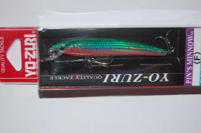 YO-ZURI PIN'S MINNOW Rainbow Trout 2 3/4 1/8 oz. floating F197-M99 pins  Lure $7.89 - PicClick