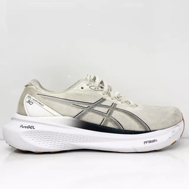 Asics Womens Gel Kayano 30 1012B615 White Running Shoes Sneakers Size 9.5