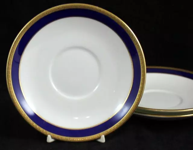 Coalport Elite Royale Group of 3 Cream Soup Saucers