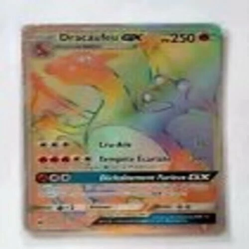 CARTE POKÉMON DRACAUFEU GX / Charizard GX Arc En Ciel Full Art 150/147 TBE ULTRA EUR 450,00