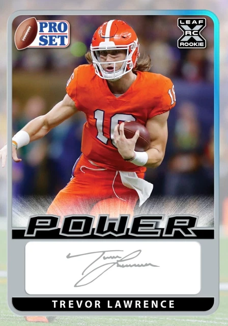 NFT's 2021 Pro Set Power Football - Digital Cards (10 NFT's).