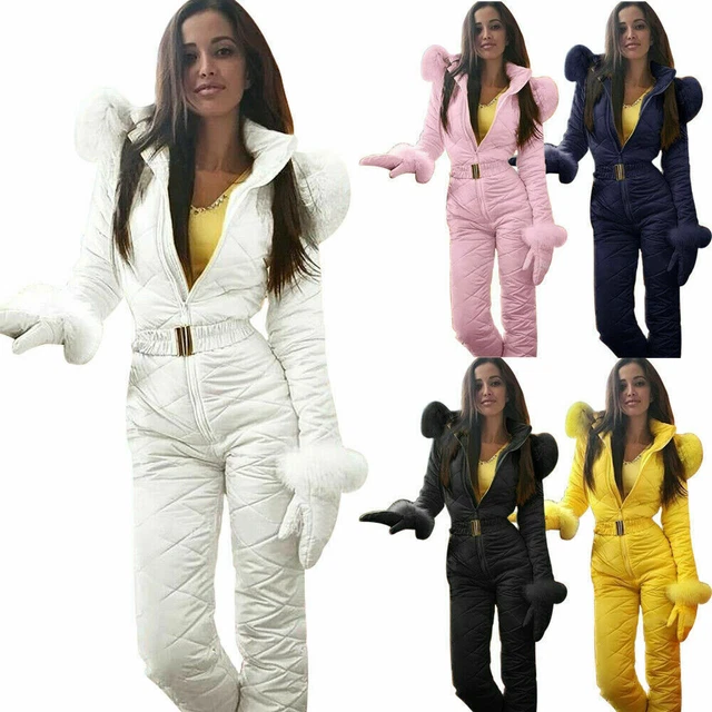 Einteiler Skianzug Overall Damen Wasserdichter isolierter Schneeanzug 2023 Gift