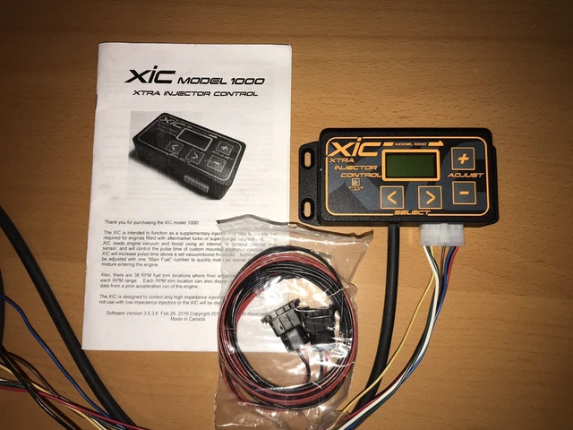 EXTRA INJECTOR CONTROLLER XIC Model 1000 Programmable ECU Stand Alone ...