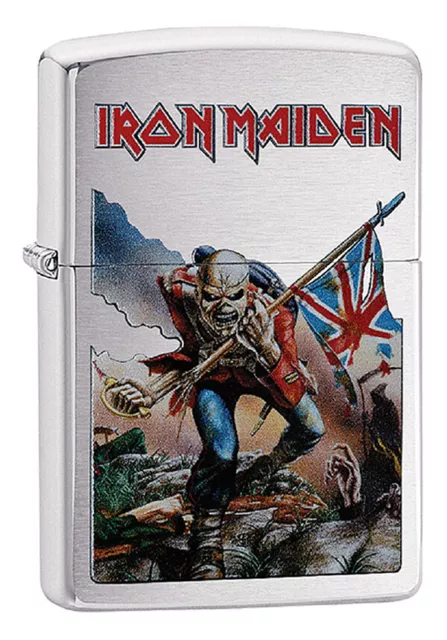 Zippo lighter IRON MAIDEN metal band made in 2017 unused item imported from JP